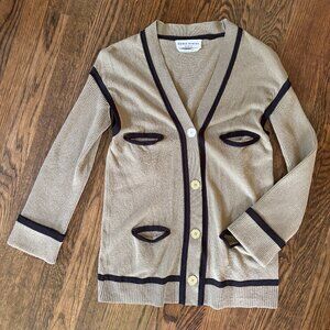 Sonia Rykiel Olive Green Cardigan